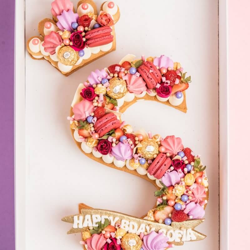 Fondant Name Letters  Online Bakery – Honeypeachsg Bakery