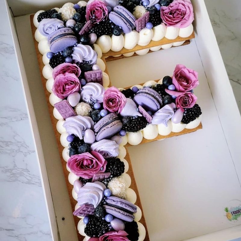 Letter Cake Inspiration, cakes menu