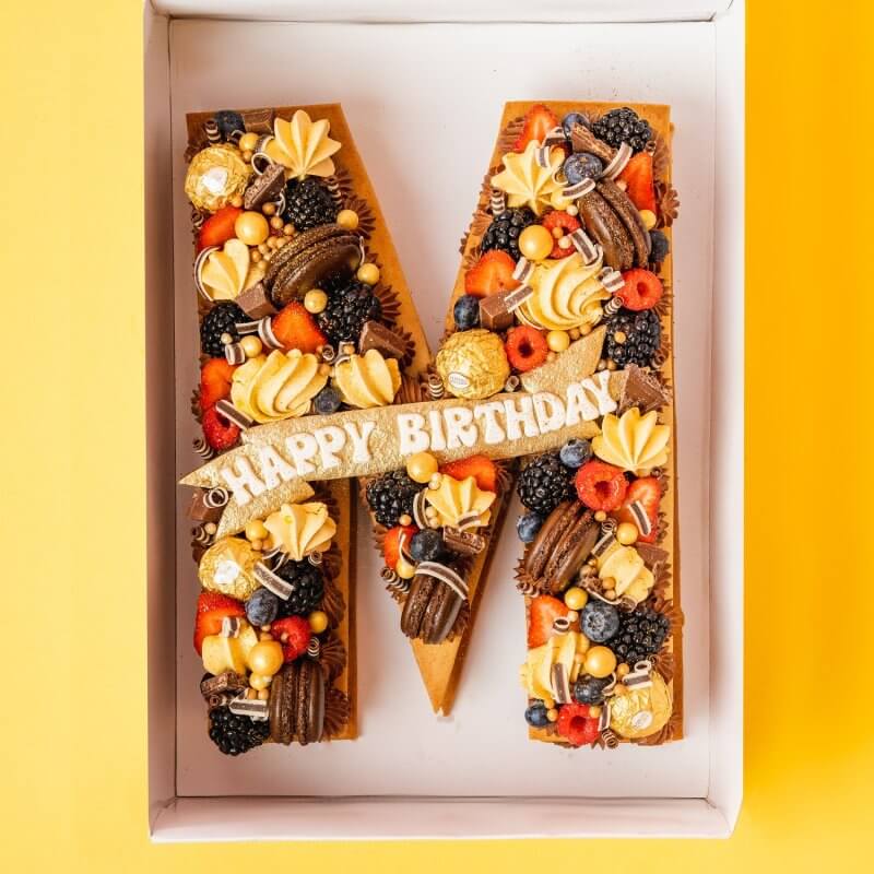 Fondant Name Letters  Online Bakery – Honeypeachsg Bakery