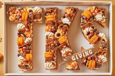 Thanksgiving "TKS" Cake