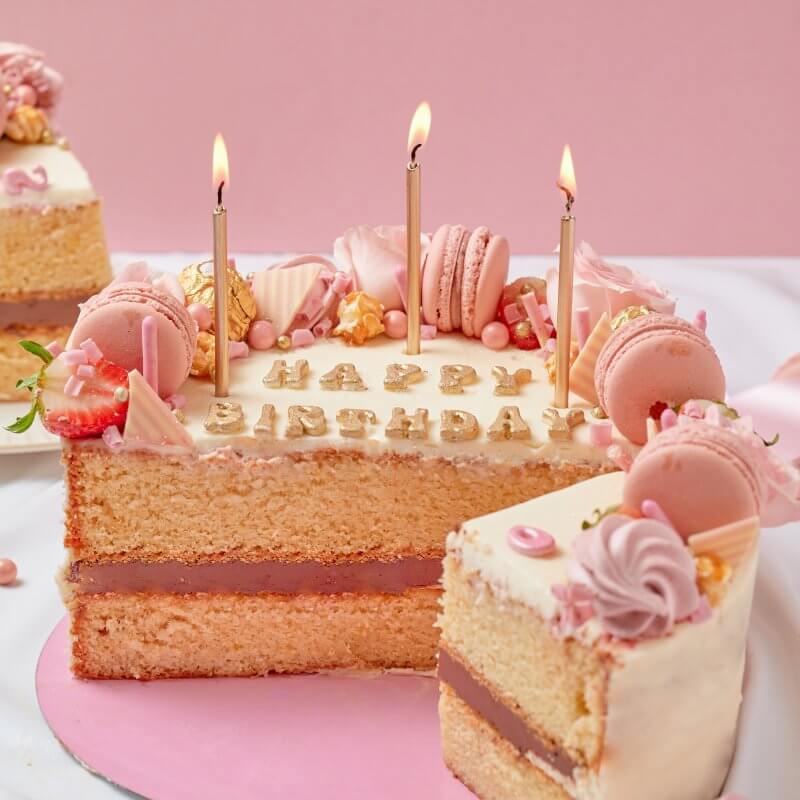 Mocha Happy Birthday Cake | Birthday Cake-nextbuild.com.vn