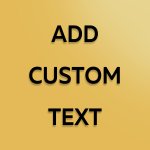 CUSTOM TEXT $0.00