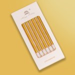 BIRTHDAY CANDLES GOLD +$7.99