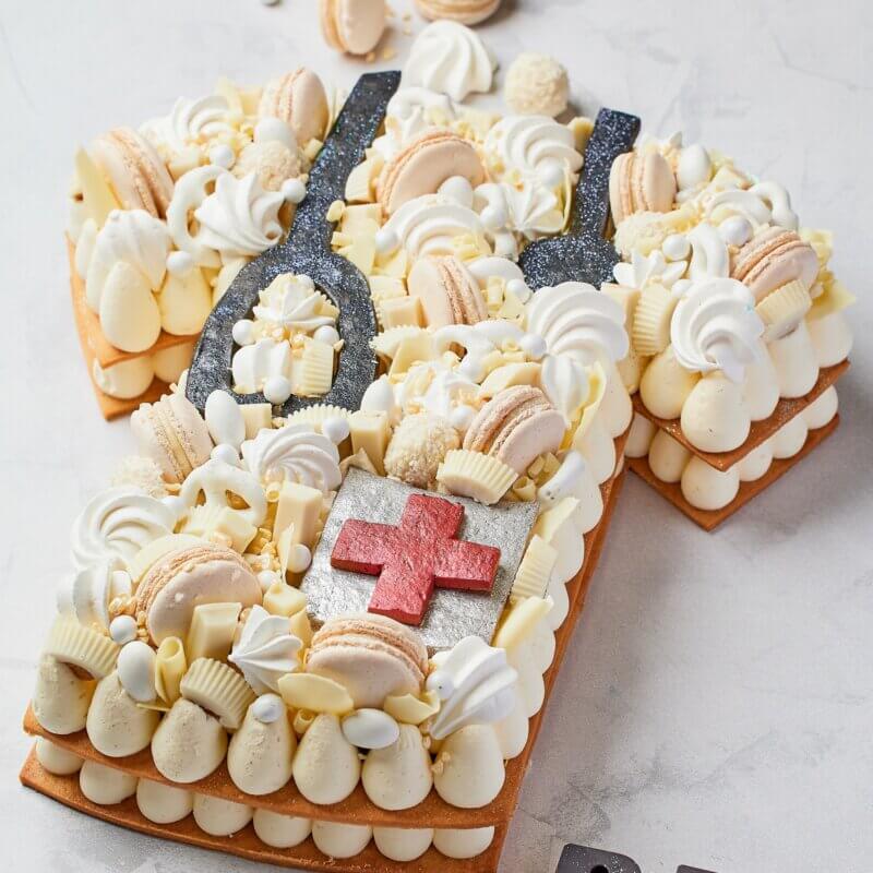LARGE LOUIS VUITTON - CAKE up to 20 servings (18.5x12.5) - Frudeco Miami