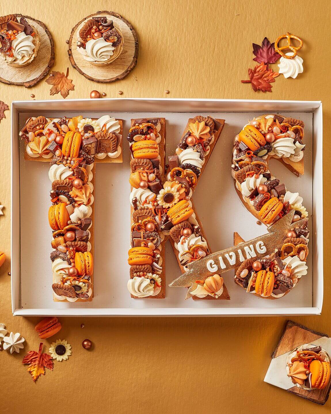 “TKS” Giving Cake