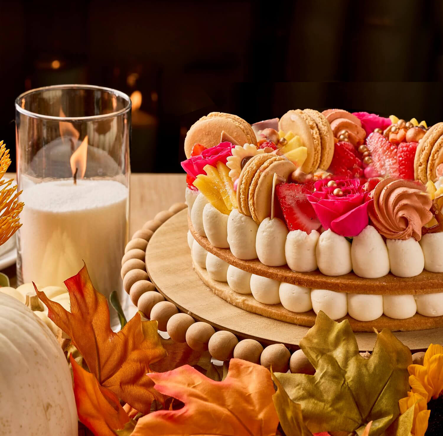 Thanksgiving Round Cake