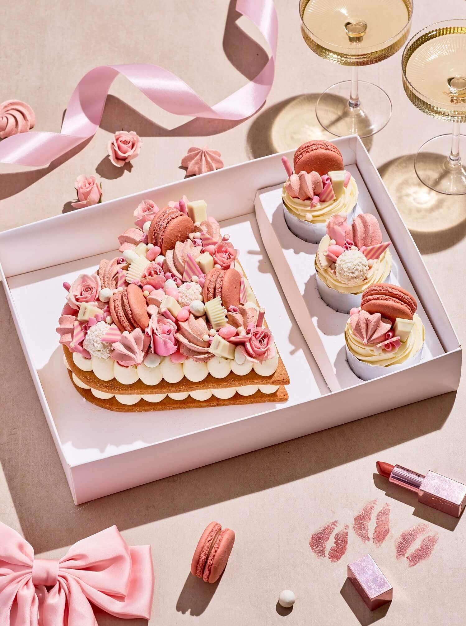 Bento Box Cookie Cake Valentine’s day