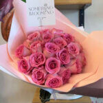 25 PINK ROSES +$98.00