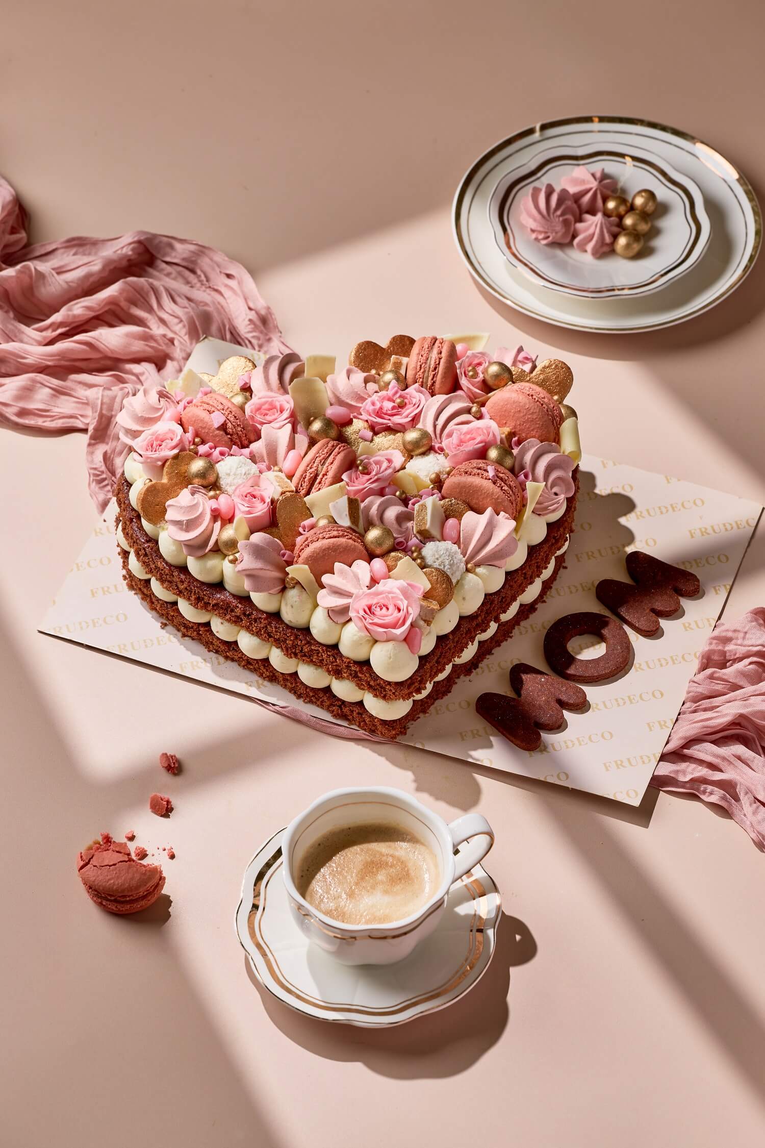 Mom’s Heart Sponge Cake