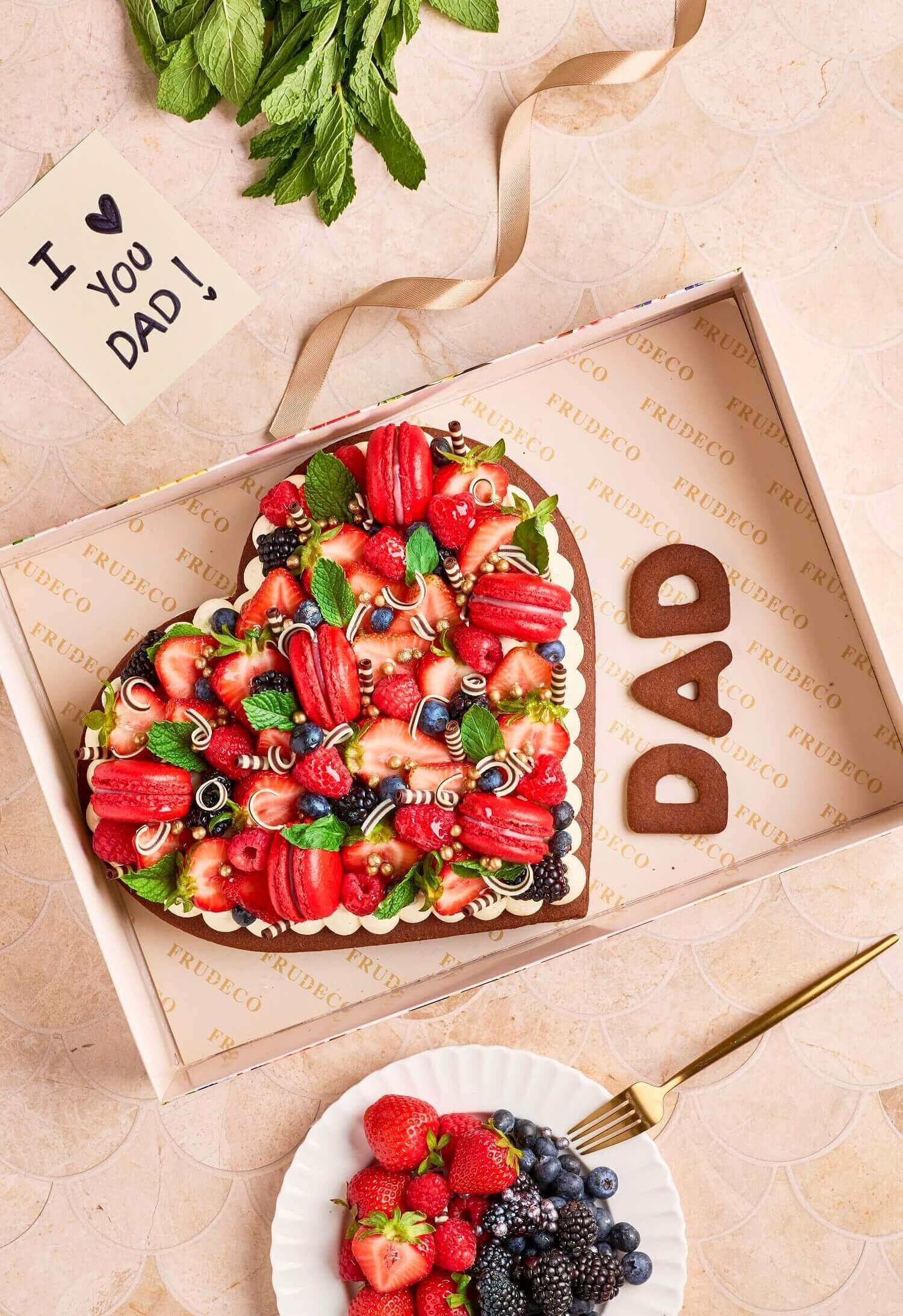 HEART [DAD] CAKE