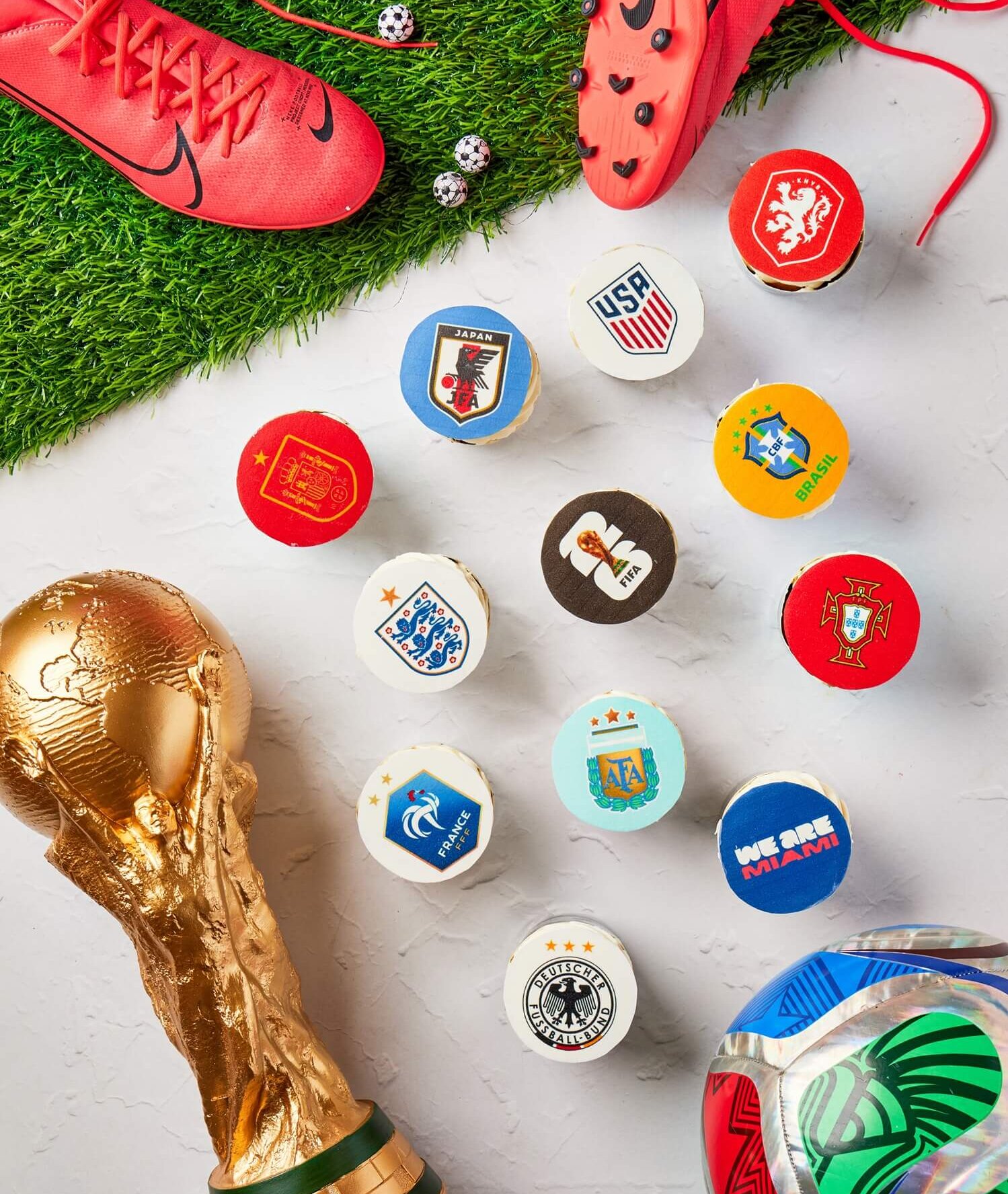 WORLD CUP Team Cupackes [12]